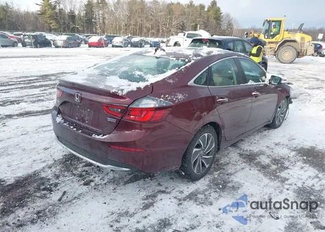 2020 Honda Insight Touring from USA, damaged, VIN 19XZE4F9XLE007071